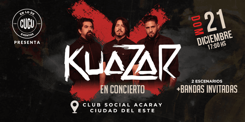 Imagen del evento Kuazar en vivo