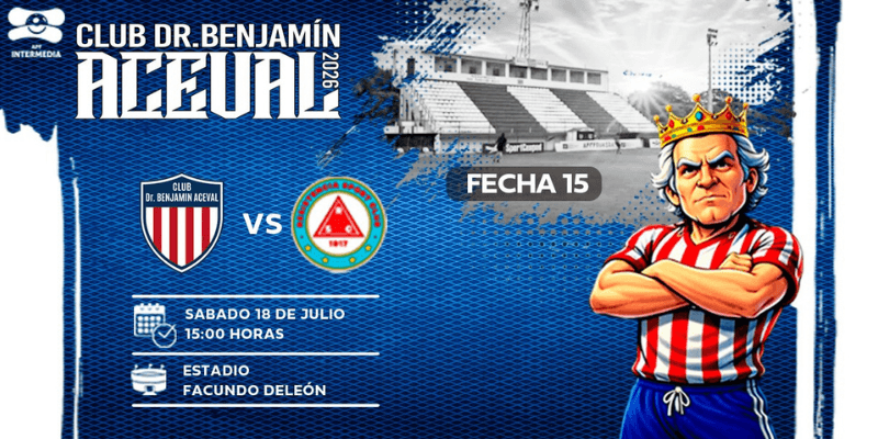 Imagen del evento Club Dr. Benjamín Aceval vs. Club Resistencia