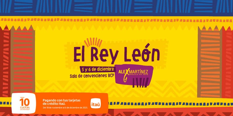 Imagen del evento El Rey León