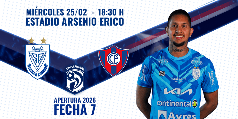Imagen del evento Sportivo Ameliano vs Cerro Porteño - Torneo Apertura 2026 - Fecha 7