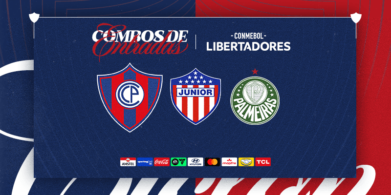 Imagen del evento COMBOS FASE ÚNICA - COPA LIBERTADORES 2026