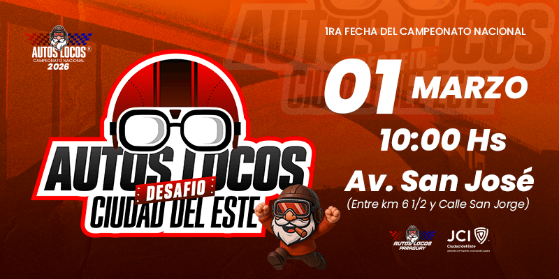 Imagen del evento AUTOS LOCOS DESAFIO CDE
