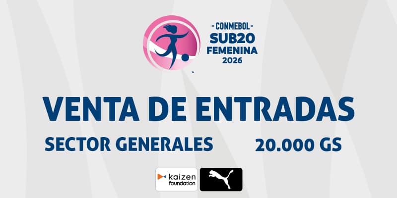 Imagen del evento CONMEBOL SUB20 FEMENINA 2026 - Emiliano Ghezzi