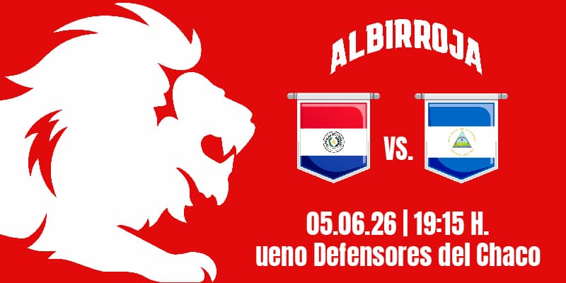 Imagen del evento Paraguay vs. Nicaragua + Camiseta