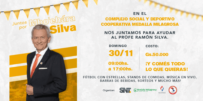 Imagen del evento Juntos por Mbo'ehára Silva