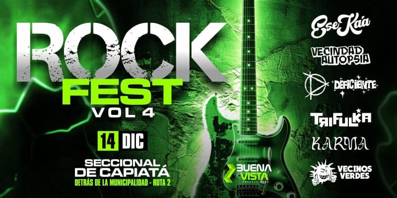 Imagen del evento Rock Fest vol. 4