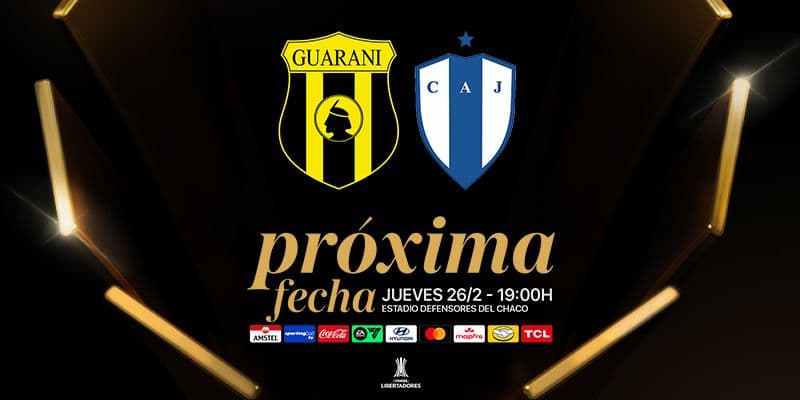 Imagen del evento Club Guaraní vs. Club Juventud (URU) COPA LIBERTADORES