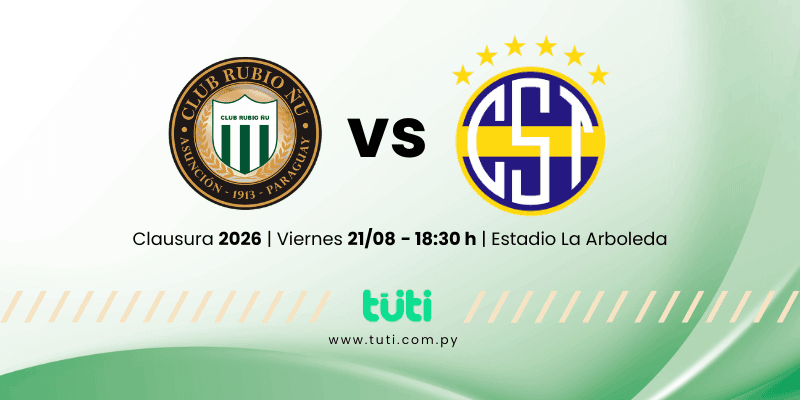 Imagen del evento Rubio Ñu vs. Sportivo Trinidense