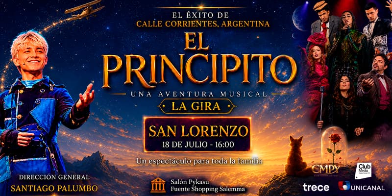 Imagen del evento San Lorenzo - El Principito una aventura musical LA GIRA
