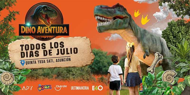 Imagen del evento DINO AVENTURA – Parque de Dinosaurios