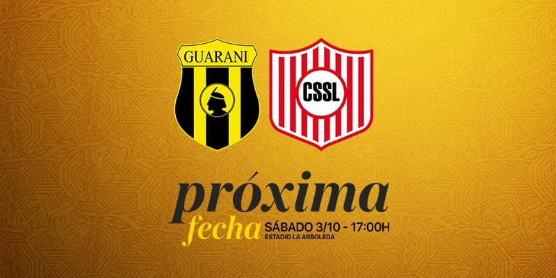 Imagen del evento Club Guaraní vs. Sp. San Lorenzo